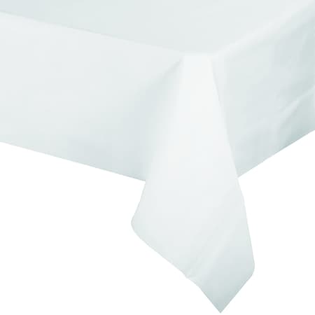 Smarty Had A Party 54 x 108 Clear Rectangular Disposable Plastic Tablecloths 96 Tablecloths, 96PK 813270-CL-CASE
